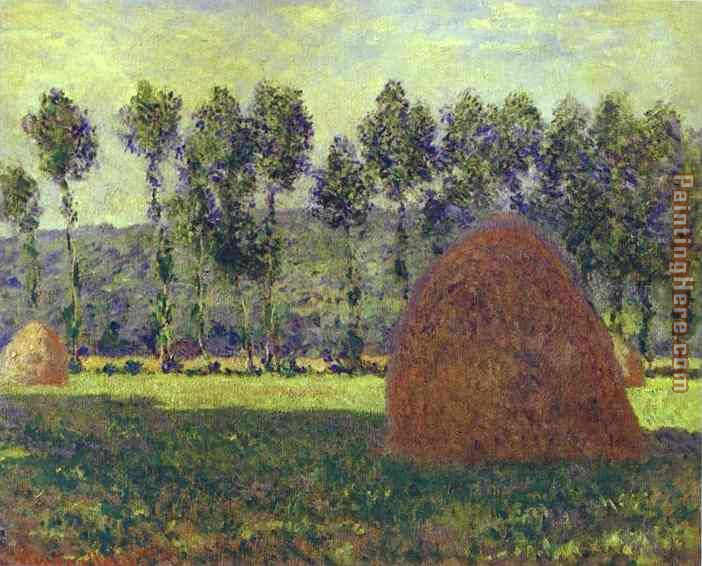 Claude Monet Haystack at Giverny